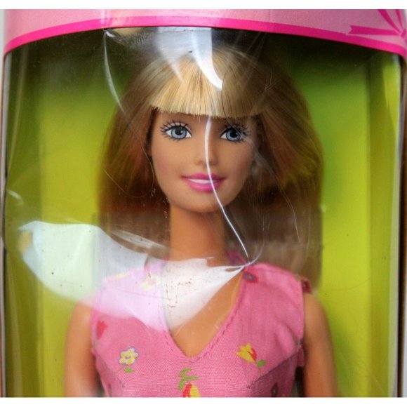 Vtg 1999 NEW Mattel Pretty Flowers Barbie Doll Figure Accessories Spring Garden - Picture 8 of 10